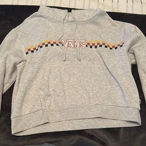 a vans cropped hoodie